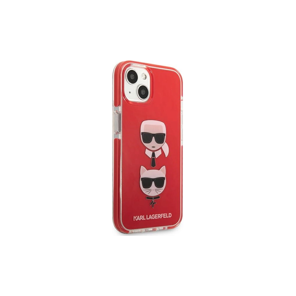 Hurtownia GSM - Etui Karl Lagerfeld KLHCP13MTPE2TR Apple iPhone 13 hardcase czerwony/red Karl&Choupette Head - KLD910RED - {ean13} - Hurt