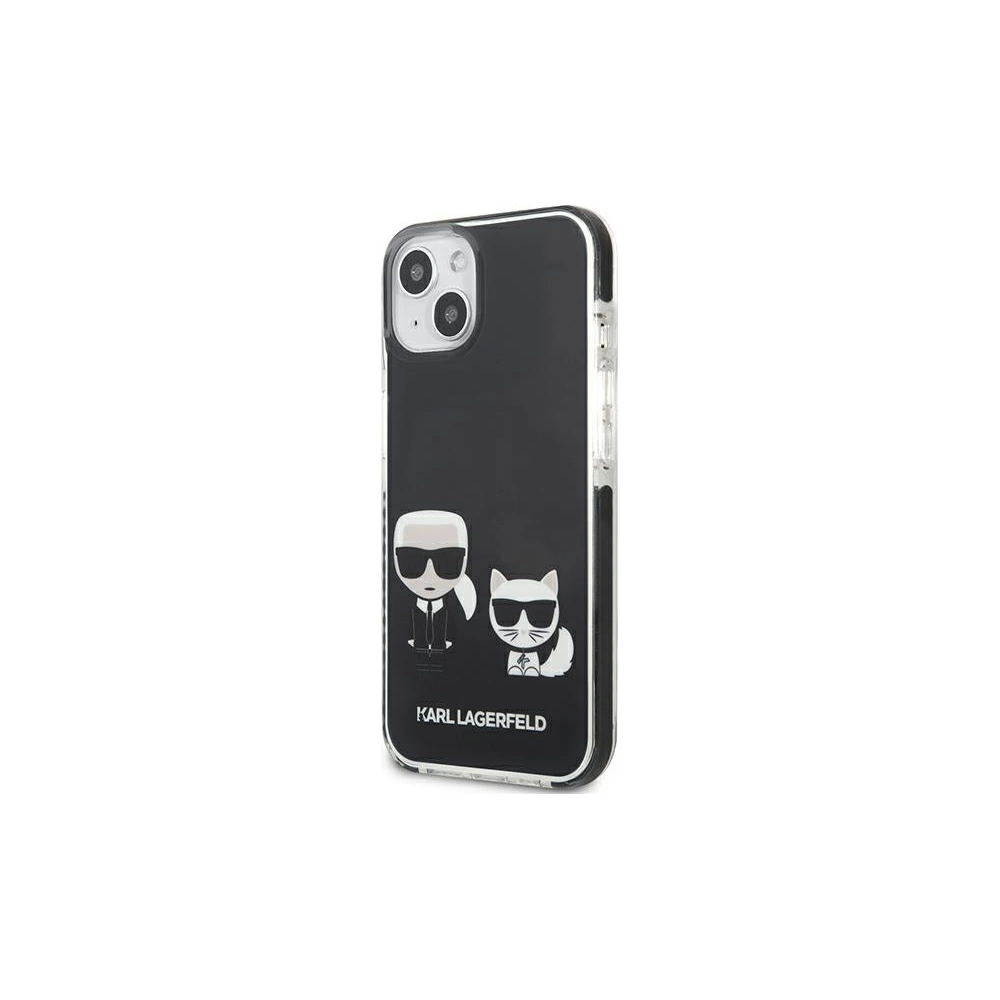 Hurtownia GSM - Etui Karl Lagerfeld KLHCP13MTPEKCK Apple iPhone 13 hardcase černý/black Karl&Choupette - KLD911BLK - {ean13} - Hurt