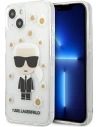 Karl Lagerfeld KLHCP13SHFLT Apple iPhone 13 mini transparent Flower Ikonik Karl