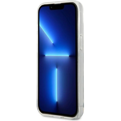 Etui Karl Lagerfeld KLHCP13SHFLT Apple iPhone 13 mini przezroczysty/transparent Flower Ikonik Karl