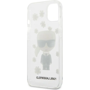 Hurtownia GSM - Case Karl Lagerfeld KLHCP13SHFLT Apple iPhone 13 mini transparent/transparent Flower Ikonik Karl - KLD912CL - {ean13} - Hurt