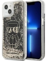 Etui Karl Lagerfeld KLHCP13SLGGKBK Apple iPhone 13 mini černý/black hardcase Liquid Glitter Gatsby