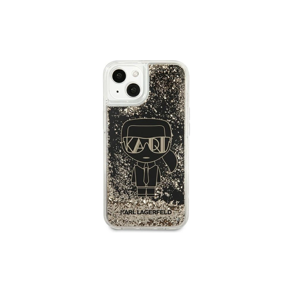 Hurtownia GSM - Etui Karl Lagerfeld KLHCP13SLGGKBK Apple iPhone 13 mini černý/black hardcase Liquid Glitter Gatsby - KLD913BLK - {ean13} - Hurt