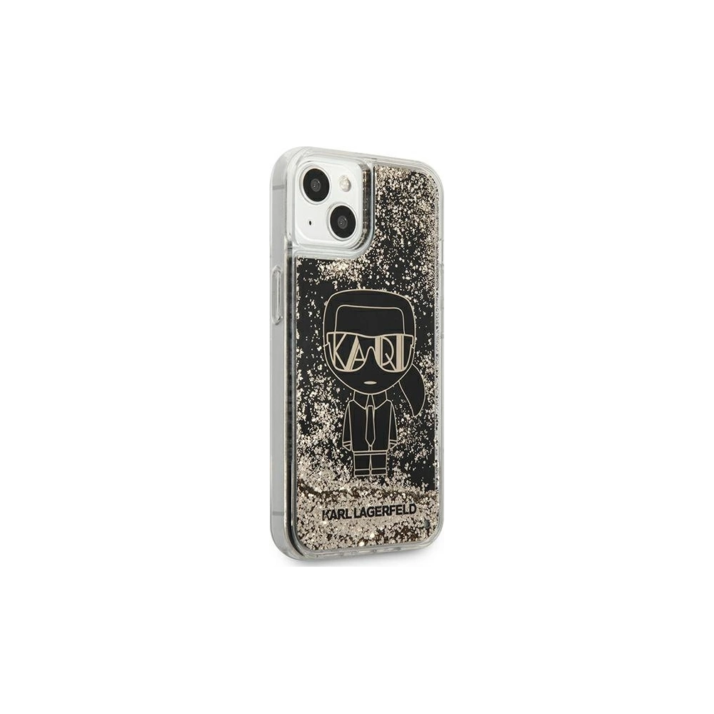 Hurtownia GSM - Etui Karl Lagerfeld KLHCP13SLGGKBK Apple iPhone 13 mini černý/black hardcase Liquid Glitter Gatsby - KLD913BLK - {ean13} - Hurt