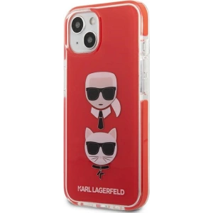 Hurtownia GSM - Case Karl Lagerfeld KLHCP13STPE2TR Apple iPhone 13 mini Hardcase rot/red Karl&Choupette Head - KLD914RED - {ean13} - Hurt