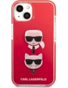 Wholesale Karl Lagerfeld KLHCP13STPE2TR Apple iPhone 13 mini hardcase red Karl&Choupette Head - KLD914RED - {ean13} - Hurt