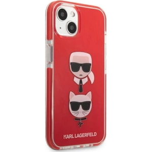Hurtownia GSM - Case Karl Lagerfeld KLHCP13STPE2TR Apple iPhone 13 mini Hardcase rot/red Karl&Choupette Head - KLD914RED - {ean13} - Hurt