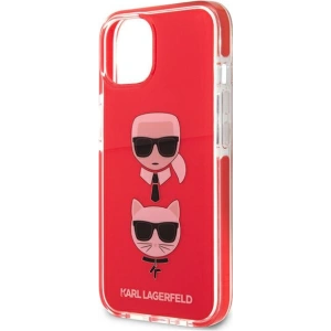 Hurtownia GSM - Case Karl Lagerfeld KLHCP13STPE2TR Apple iPhone 13 mini Hardcase rot/red Karl&Choupette Head - KLD914RED - {ean13} - Hurt