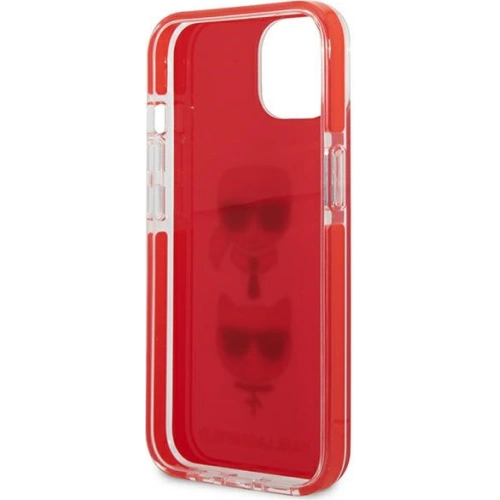 Etui Karl Lagerfeld KLHCP13STPE2TR Apple iPhone 13 mini hardcase czerwony/red Karl&Choupette Head