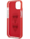 Wholesale Karl Lagerfeld KLHCP13STPE2TR Apple iPhone 13 mini hardcase red Karl&Choupette Head - KLD914RED - {ean13} - Hurt