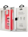 Wholesale Karl Lagerfeld KLHCP13STPE2TR Apple iPhone 13 mini hardcase red Karl&Choupette Head - KLD914RED - {ean13} - Hurt