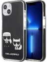 Karl Lagerfeld KLHCP13STPEKCK Apple iPhone 13 mini hardcase black Karl&Choupette