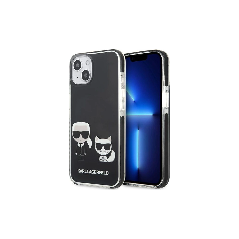 Hurtownia GSM - Etui Karl Lagerfeld KLHCP13STPEKCK Apple iPhone 13 mini hardcase černý/black Karl&Choupette - KLD915BLK - {ean13} - Hurt