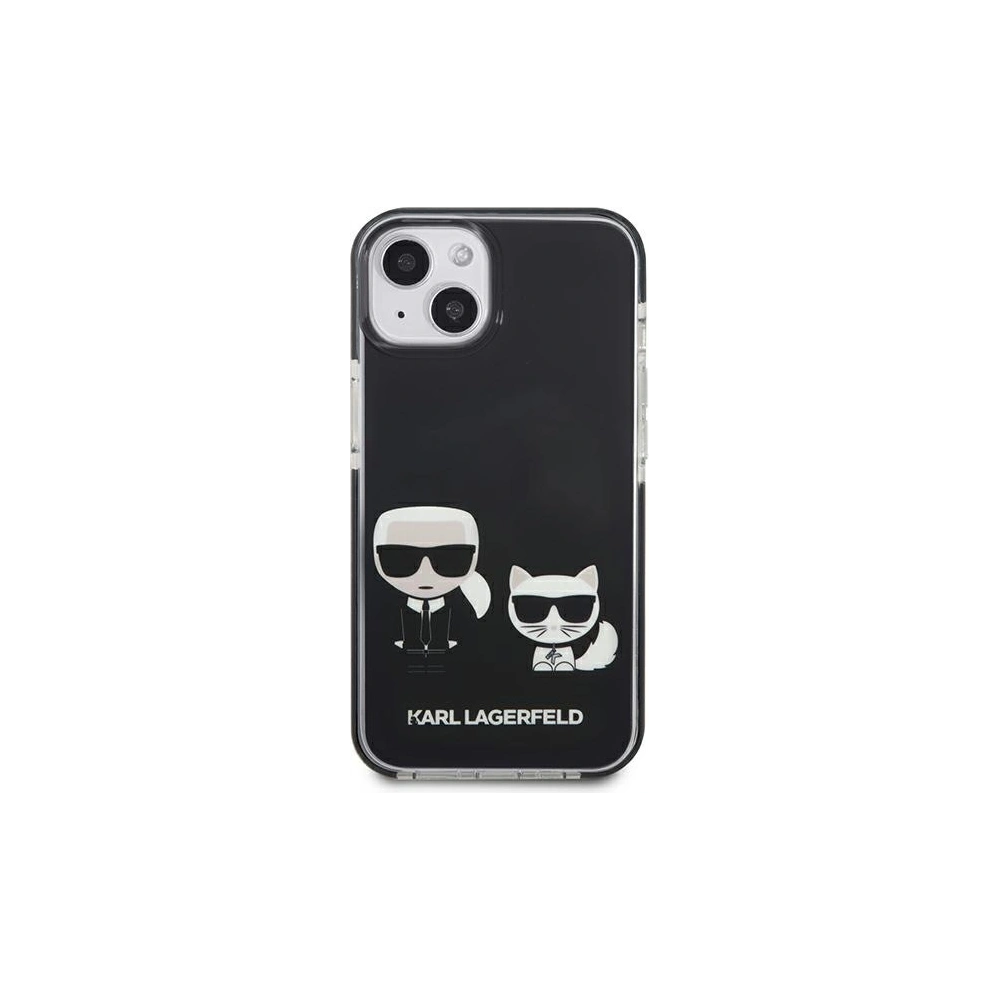 Hurtownia GSM - Etui Karl Lagerfeld KLHCP13STPEKCK Apple iPhone 13 mini hardcase černý/black Karl&Choupette - KLD915BLK - {ean13} - Hurt