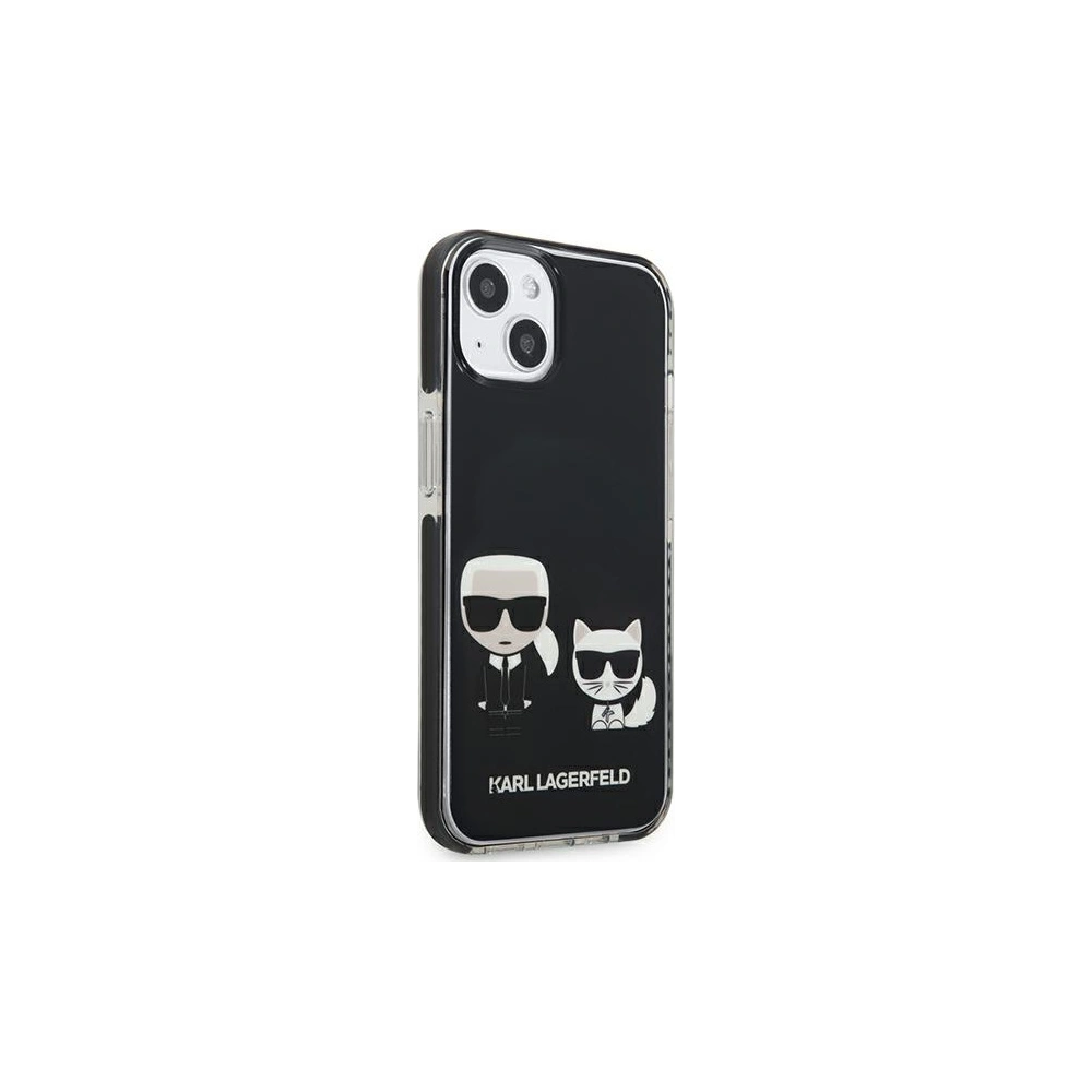 Hurtownia GSM - Etui Karl Lagerfeld KLHCP13STPEKCK Apple iPhone 13 mini hardcase černý/black Karl&Choupette - KLD915BLK - {ean13} - Hurt