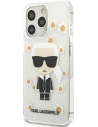 Wholesale Karl Lagerfeld KLHCP13XHFLT Apple iPhone 13 Pro Max transparent Flower Ikonik Karl - KLD916CL - {ean13} - Hurt