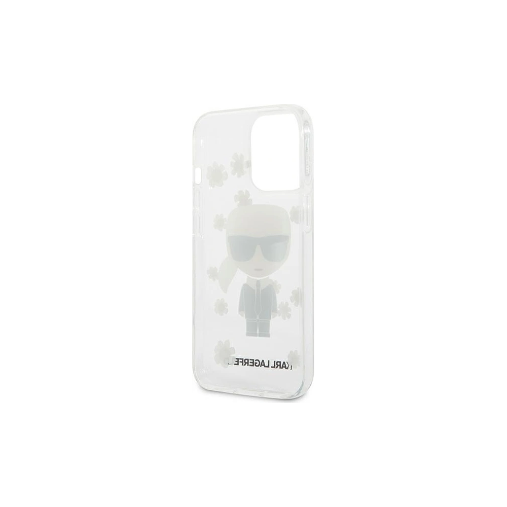 Hurtownia GSM - Etui Karl Lagerfeld KLHCP13XHFLT Apple iPhone 13 Pro Max przezroczysty/transparent Flower Ikonik Karl - KLD916CL - {ean13} - Hurt