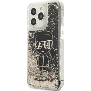 Etui Karl Lagerfeld KLHCP13XLGGKBK Apple iPhone 13 Pro Max czarny/black hardcase Liquid Glitter Gatsby