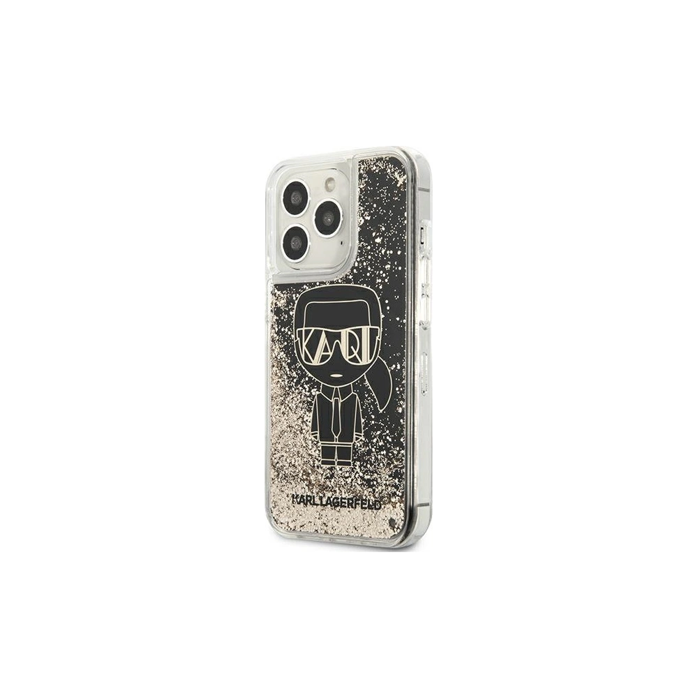 Hurtownia GSM - Etui Karl Lagerfeld KLHCP13XLGGKBK Apple iPhone 13 Pro Max černý/black hardcase Liquid Glitter Gatsby - KLD917BLK - {ean13} - Hurt