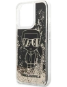 Wholesale Karl Lagerfeld KLHCP13XLGGKBK Apple iPhone 13 Pro Max black hardcase Liquid Glitter Gatsby - KLD917BLK - {ean13} - Hurt