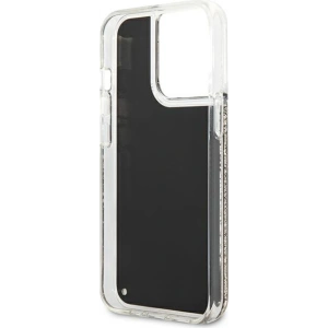 Etui Karl Lagerfeld KLHCP13XLGGKBK Apple iPhone 13 Pro Max czarny/black hardcase Liquid Glitter Gatsby