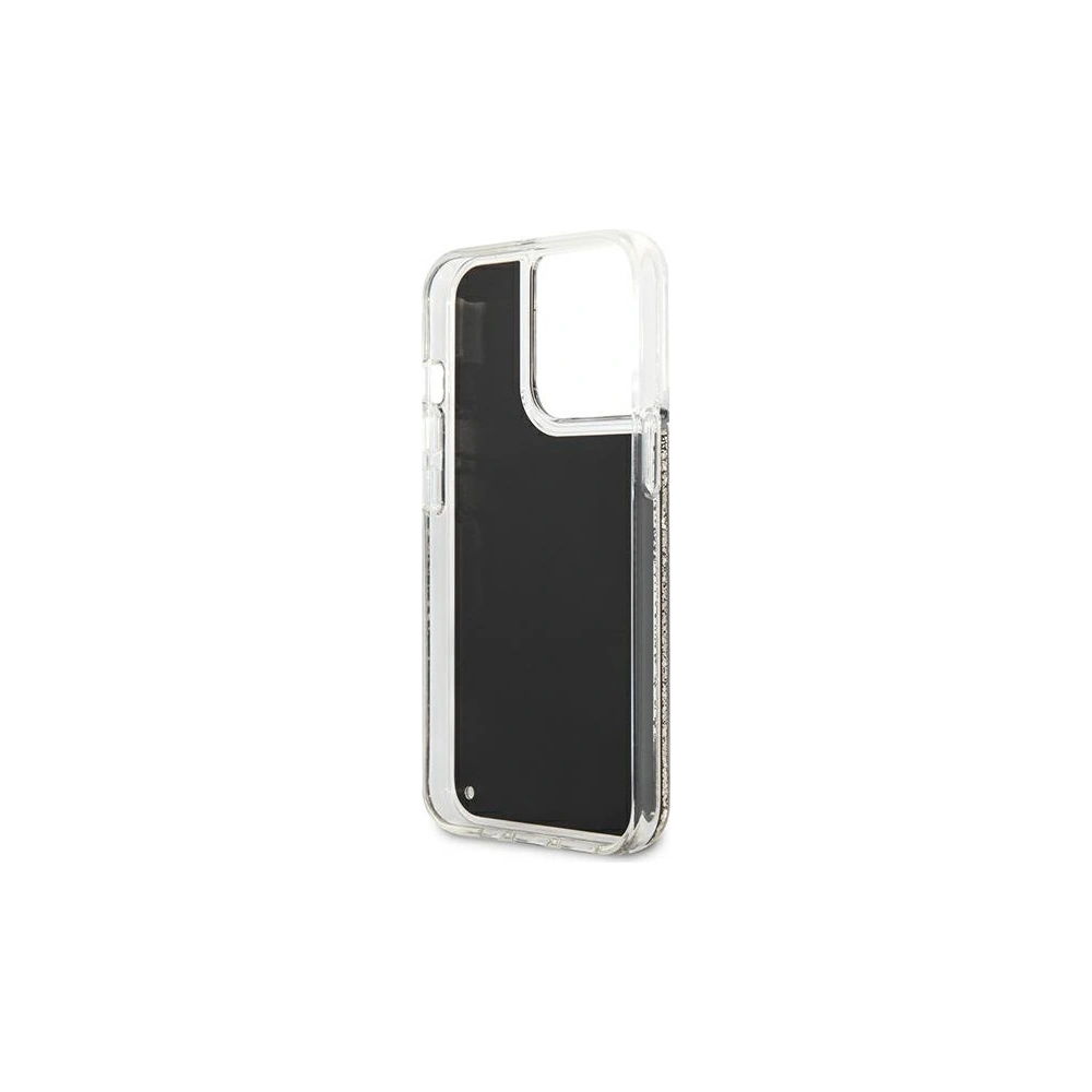 Wholesale Karl Lagerfeld KLHCP13XLGGKBK Apple iPhone 13 Pro Max black hardcase Liquid Glitter Gatsby - KLD917BLK - {ean13} - Hurt