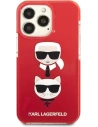 Hurtownia GSM - Etui Karl Lagerfeld KLHCP13XTPE2TR Apple iPhone 13 Pro Max hardcase czerwony/red Karl&Choupette Head - KLD918RED - {ean13} - Hurt