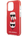 Hurtownia GSM - Etui Karl Lagerfeld KLHCP13XTPE2TR Apple iPhone 13 Pro Max hardcase czerwony/red Karl&Choupette Head - KLD918RED - {ean13} - Hurt