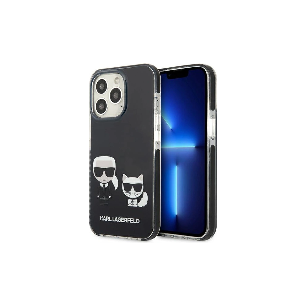 Hurtownia GSM - Etui Karl Lagerfeld KLHCP13XTPEKCK Apple iPhone 13 Pro Max hardcase czarny/black Karl&Choupette - KLD919BLK - {ean13} - Hurt