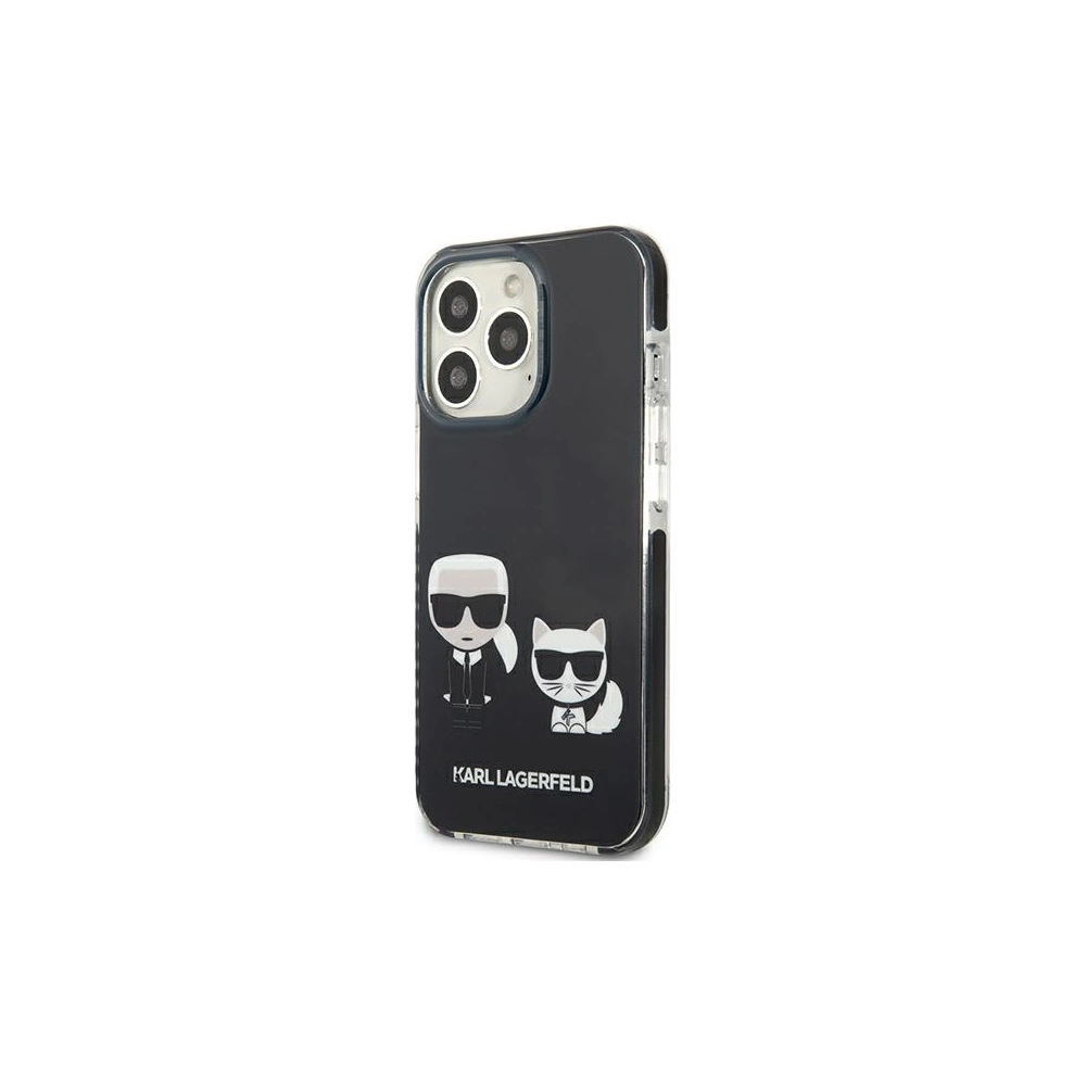Hurtownia GSM - Etui Karl Lagerfeld KLHCP13XTPEKCK Apple iPhone 13 Pro Max hardcase czarny/black Karl&Choupette - KLD919BLK - {ean13} - Hurt