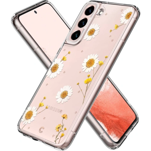 Etui Spigen Cyrill Cecile Samsung Galaxy S22 Blooming Daisy