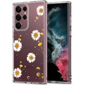 Hurtownia GSM - Etui Spigen Cyrill Cecile Samsung Galaxy S22 Ultra Blooming Daisy - SPN2219BLODAI - {ean13} - Hurt
