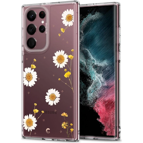 Etui Spigen Cyrill Cecile Samsung Galaxy S22 Ultra Blooming Daisy