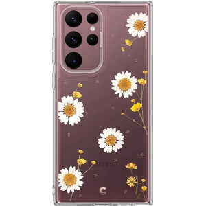 Hurtownia GSM - Etui Spigen Cyrill Cecile Samsung Galaxy S22 Ultra Blooming Daisy - SPN2219BLODAI - {ean13} - Hurt