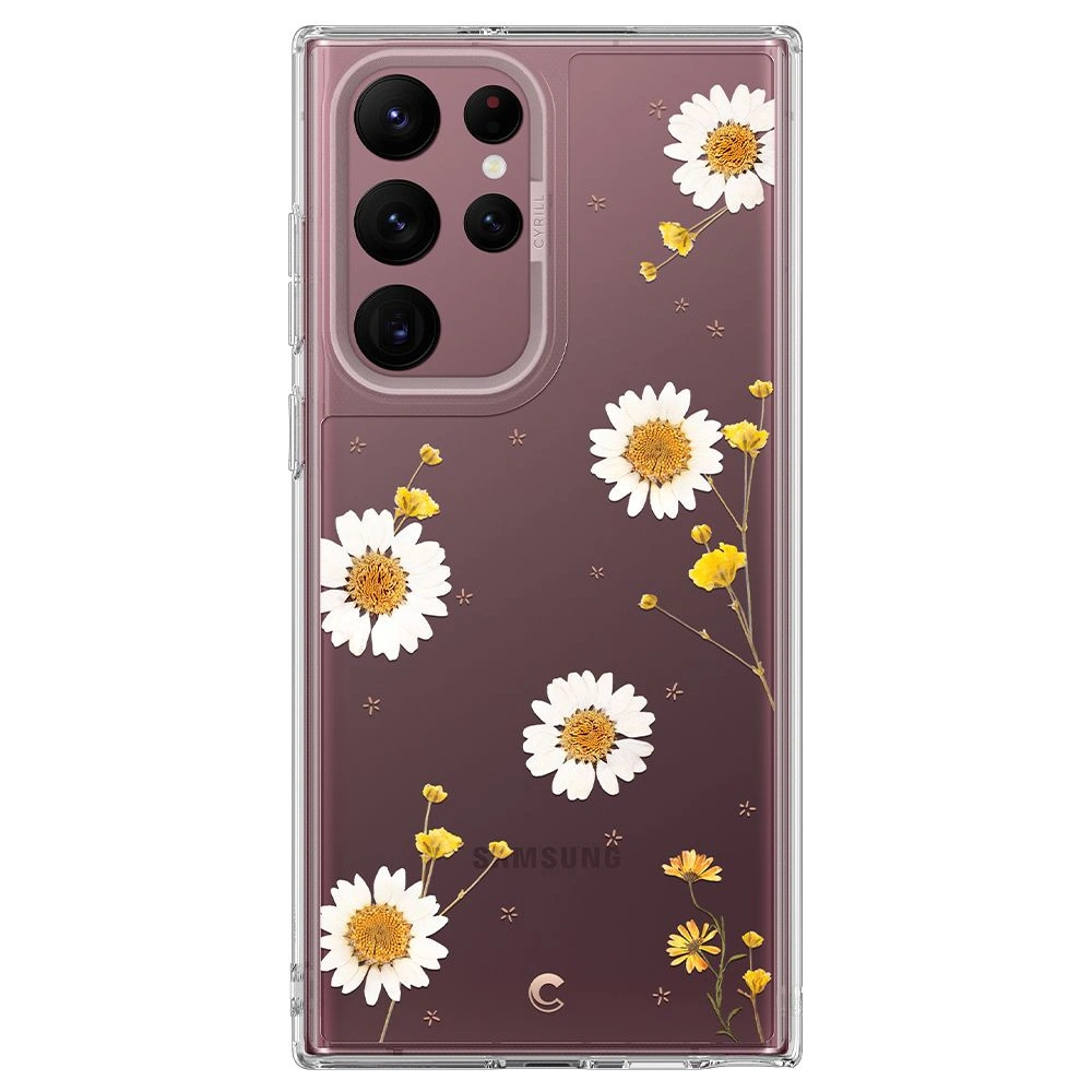 Hurtownia GSM - Etui Spigen Cyrill Cecile Samsung Galaxy S22 Ultra Blooming Daisy - SPN2219BLODAI - {ean13} - Hurt