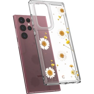 Hurtownia GSM - Etui Spigen Cyrill Cecile Samsung Galaxy S22 Ultra Blooming Daisy - SPN2219BLODAI - {ean13} - Hurt