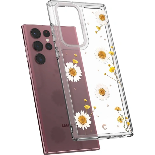 Etui Spigen Cyrill Cecile Samsung Galaxy S22 Ultra Blooming Daisy