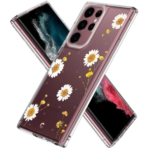 Hurtownia GSM - Etui Spigen Cyrill Cecile Samsung Galaxy S22 Ultra Blooming Daisy - SPN2219BLODAI - {ean13} - Hurt