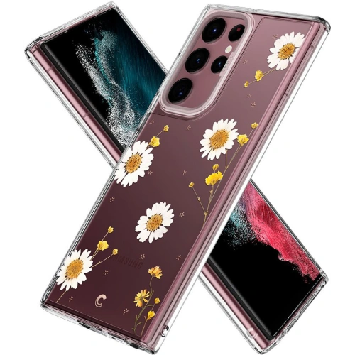 Etui Spigen Cyrill Cecile Samsung Galaxy S22 Ultra Blooming Daisy