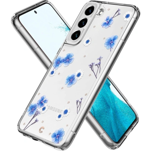 Etui Spigen Cyrill Cecile Samsung Galaxy S22 Blue Spring