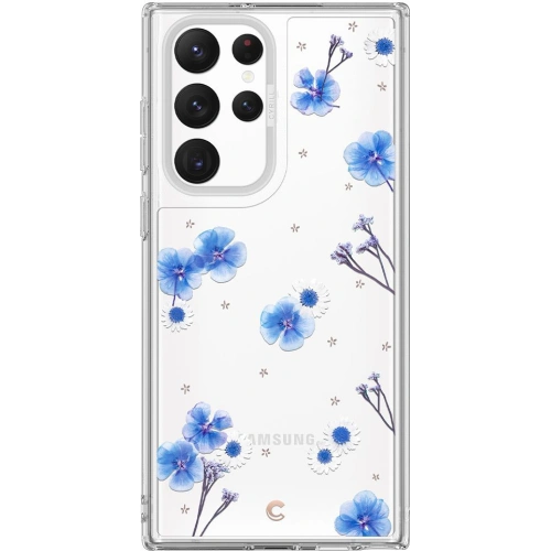 Etui Spigen Cyrill Cecile Samsung Galaxy S22 Ultra Blue Spring