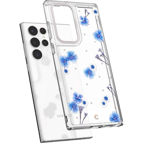 Etui Spigen Cyrill Cecile Samsung Galaxy S22 Ultra Blue Spring