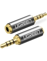 Adaptor / adaptor UGREEN 20501 de la jack micro de 2,5 mm la jack mini de 3,5 mm (gri)