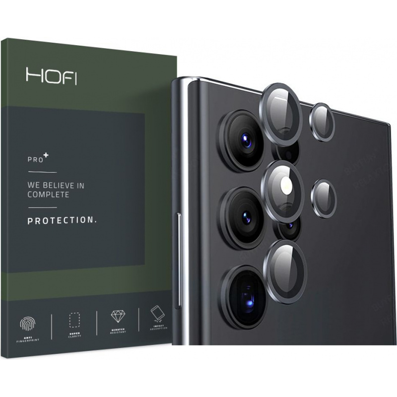 Hurtownia Hofi - 9589046921667 - HOFI216BLK - Szkło na obiektyw aparatu Hofi Camring Pro+ Samsung Galaxy S22 Ultra Black - B2B homescreen