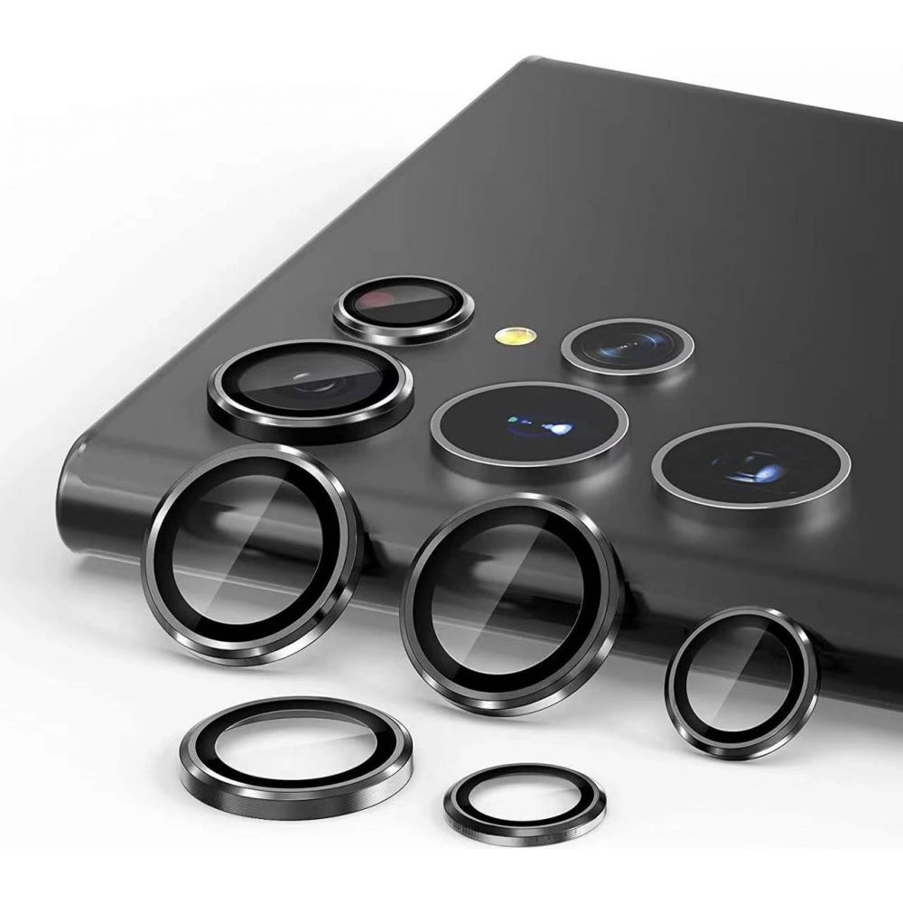 Hurtownia GSM - Sklo na objektiv fotoaparátu Hofi Camring Pro+ Samsung Galaxy S22 Ultra Black - HOFI216BLK - {ean13} - Hurt
