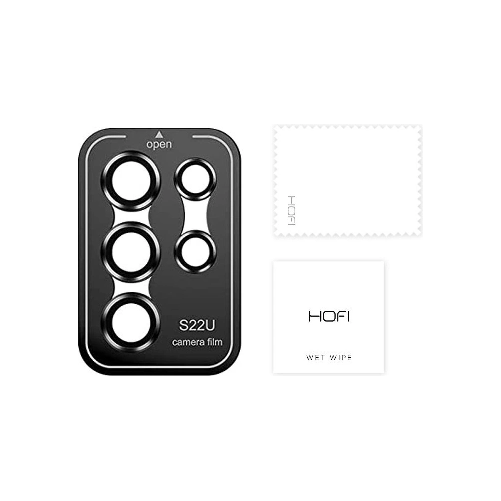 Hurtownia GSM - Sklo na objektiv fotoaparátu Hofi Camring Pro+ Samsung Galaxy S22 Ultra Black - HOFI216BLK - {ean13} - Hurt