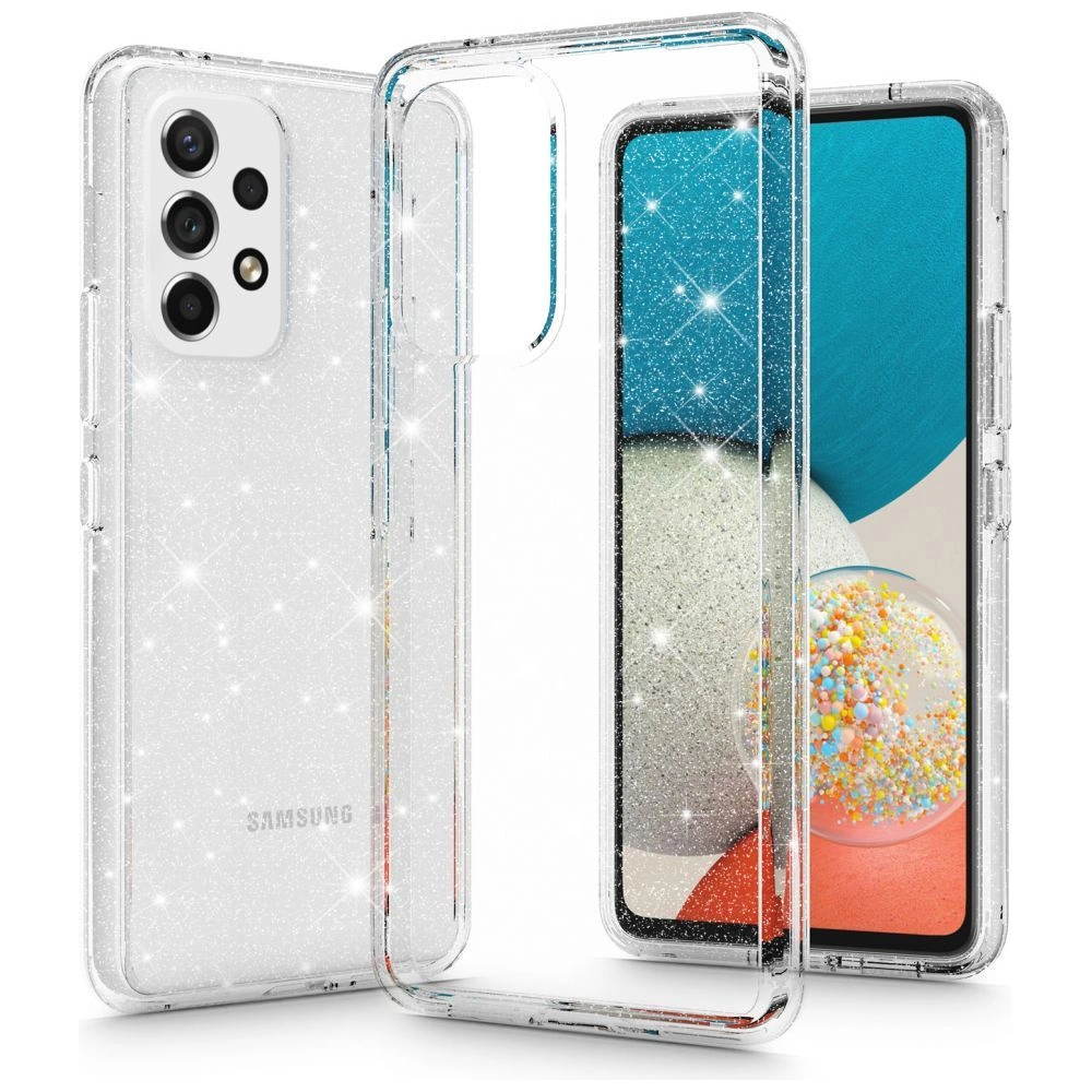 Hurtownia GSM - Case Tech-Protect Glitter Samsung Galaxy A33 5G Clear - THP965CL - {ean13} - Hurt