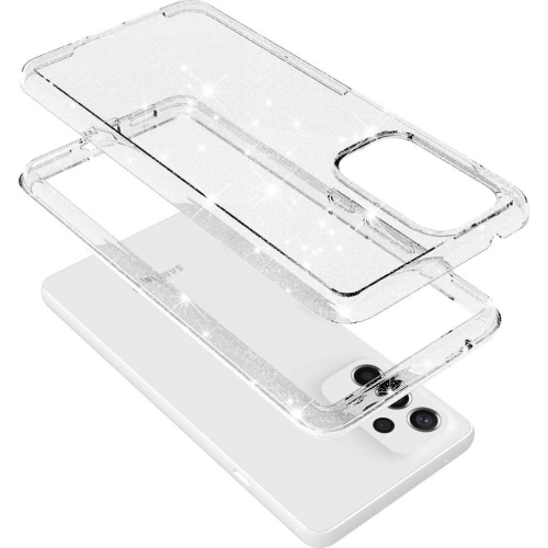 Etui Tech-Protect Glitter Samsung Galaxy A33 5G Clear