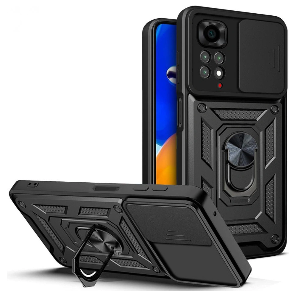 Hurtownia GSM - Etui Tech-Protect CamShield Pro Redmi Note 11/11S černé - THP969BLK - {ean13} - Hurt