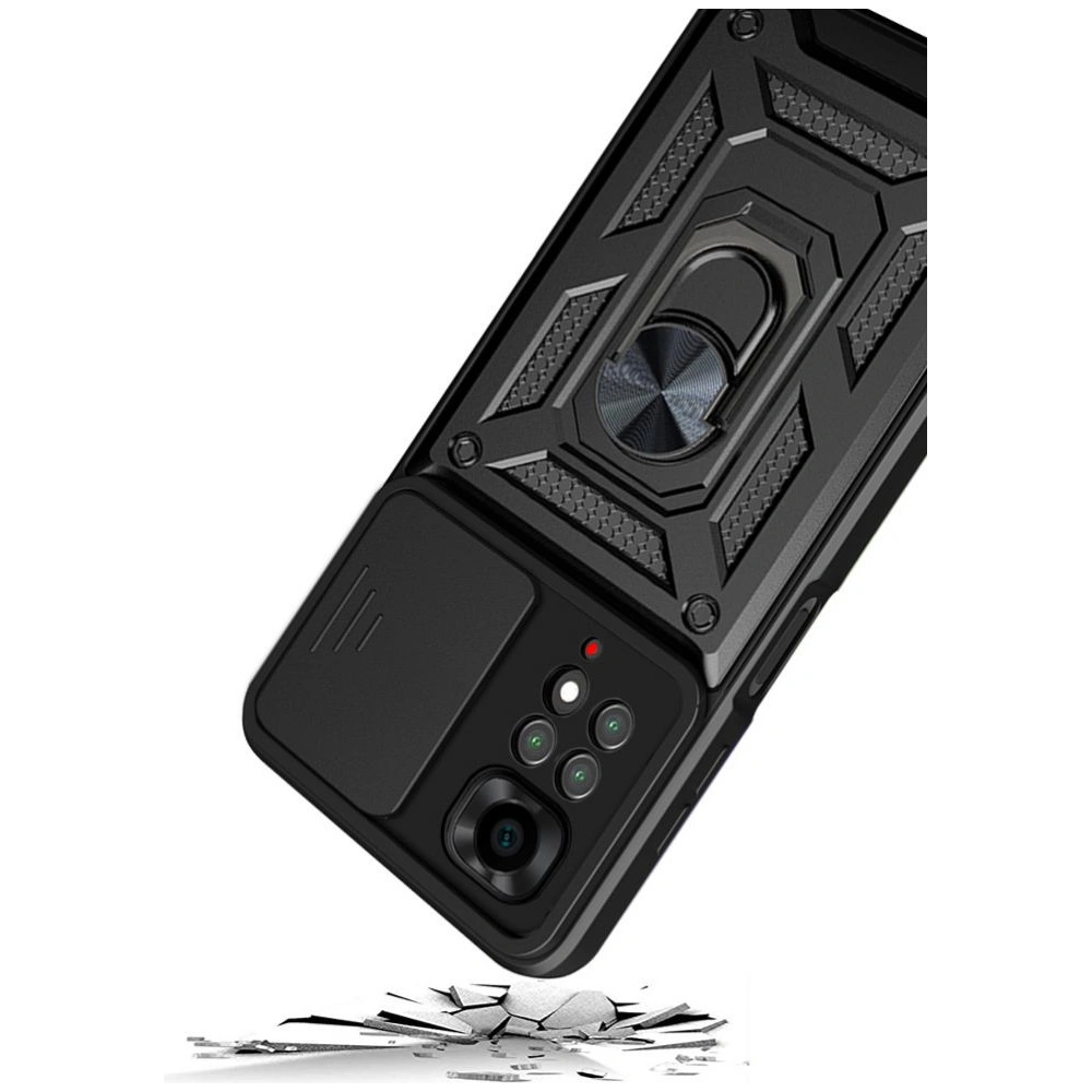 Hurtownia GSM - Etui Tech-Protect CamShield Pro Redmi Note 11/11S černé - THP969BLK - {ean13} - Hurt